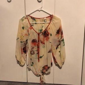 Floral blouse